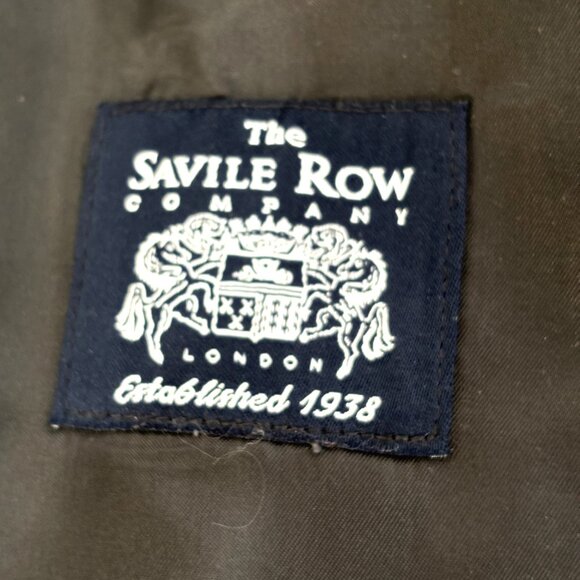 Saville Row Black Floral Satin Shawl Lapel Slim Cut  Evening Formal Jacket - Picture 10 of 13